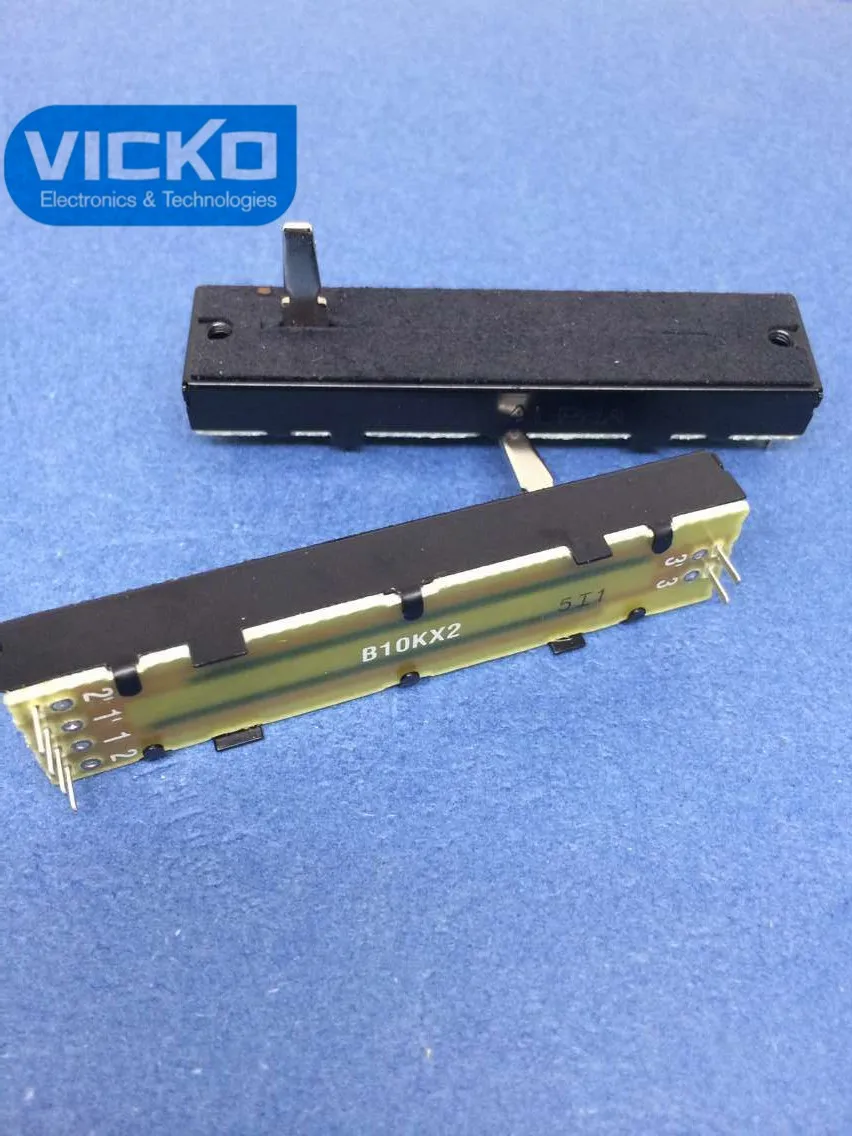 [VK] Оригинальный скользящий потенциометр с прямым стержнем внутри фланелевой