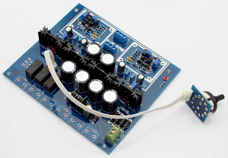 ZTX550 ZTX450 K364 J104 IRF610 IRF9610 HIFI JC-2 Preamplifier Board With 3 Ways Input Switch Preamp | Электроника