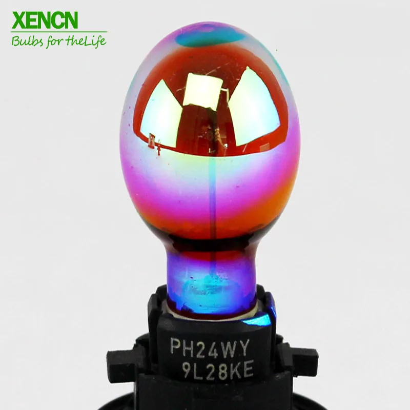 XENCN 12272Y 12V PSY24W PH24WY PG20-4 противотуманная лампа замена апгрейд освещение багажный отсек стоп-сигналы 2X