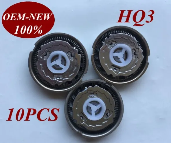 Сменная бритвенная головка HQ3 10 шт. лезвия для бритвы philips HQ56 HQ55 hq54 HQ4 Reflex Plus HQ6843 HQ300