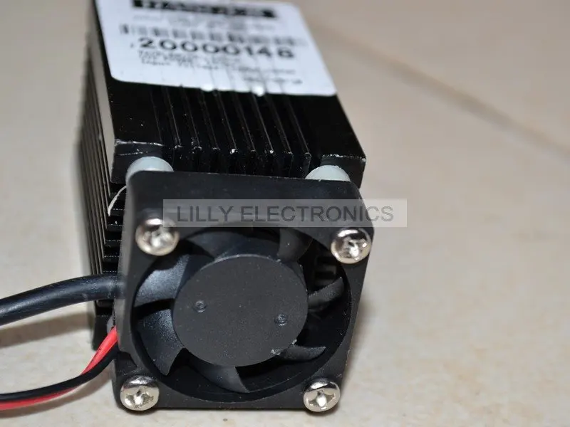 445nm 450nm 400mW синий лазерный точечный модуль 12V + TTL вентилятор охлаждения долгое