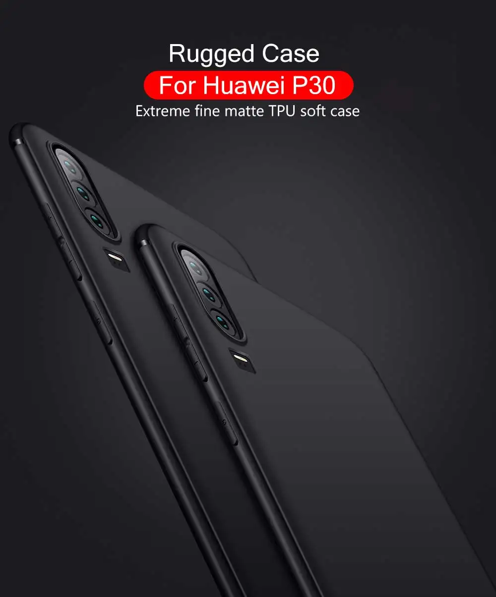 Raugee матовый чехол для huawei P30 Pro чехол Роскошный бампер силиконовый Полный чехол ультра тонкий чехол для huawei P30 P 30 Pro Lite чехол