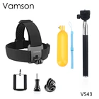 Селфи-монопод Штатив с зажимом головной ремень плавучий Поплавок для Gopro Hero 5 4 3 + для SJ4000 для SJ7000 для Xiaomi для Yi 4 K VS43