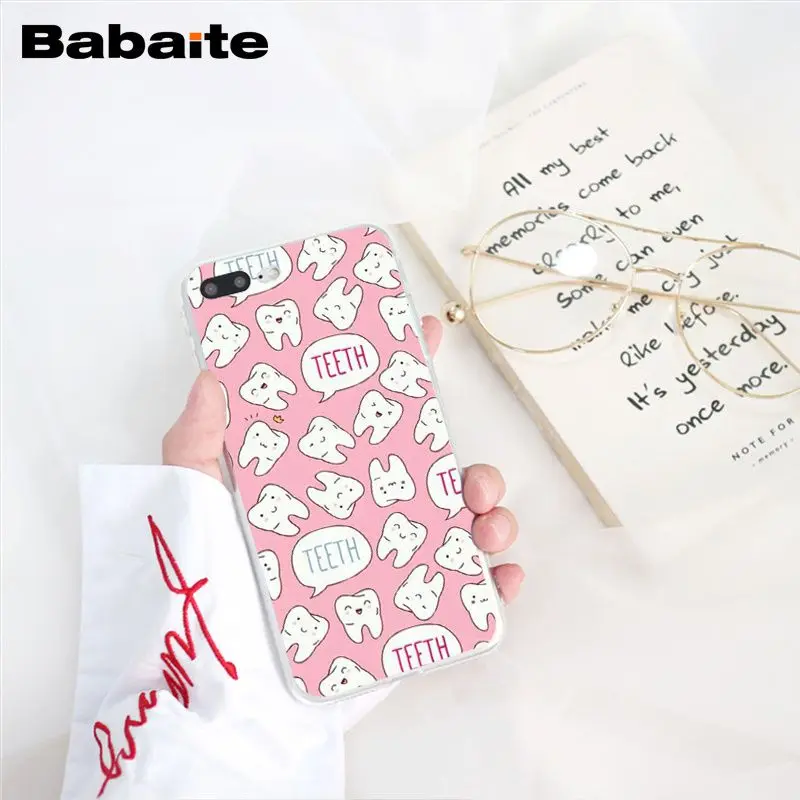 Babaite стоматологический зуб чехол для телефона для iphone 11 Pro 11Pro Max 8 7 6 6S Plus X XS MAX 5 5S SE XR