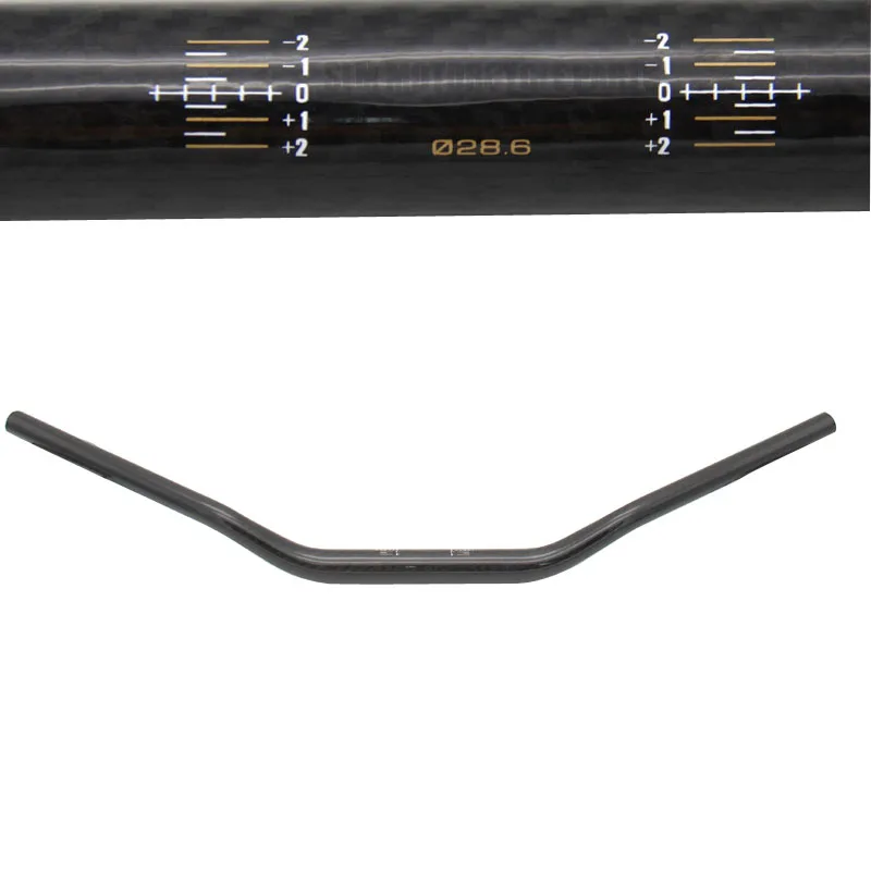 Универсальный руль для мотоцикла 28 мм 72 см из углеродного волокна Kawasaki Z800 Z1000 BMW