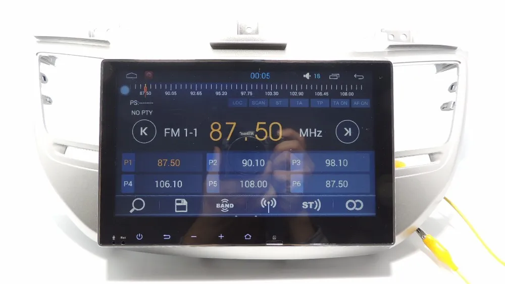 Автомобильный радиоприемник &quotYOKOTRON&quot 9 &quotTouch Android 5 1 для Hyundai ix35 Tucson 2015 2016 аудио +