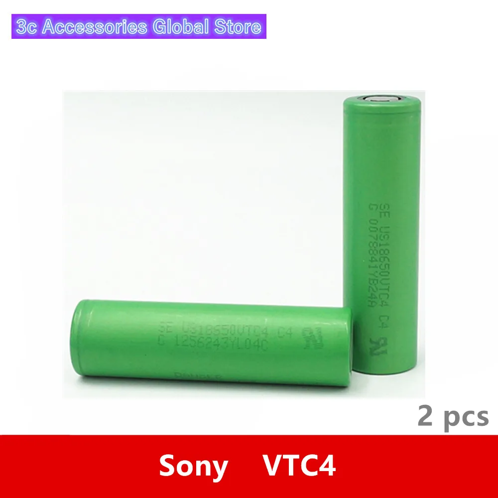 2 шт. 3 7 V 18650 2100mah 30A оригинал для Sony US18650VTC4 VTC4 6 IMR батарея игрушек электронная