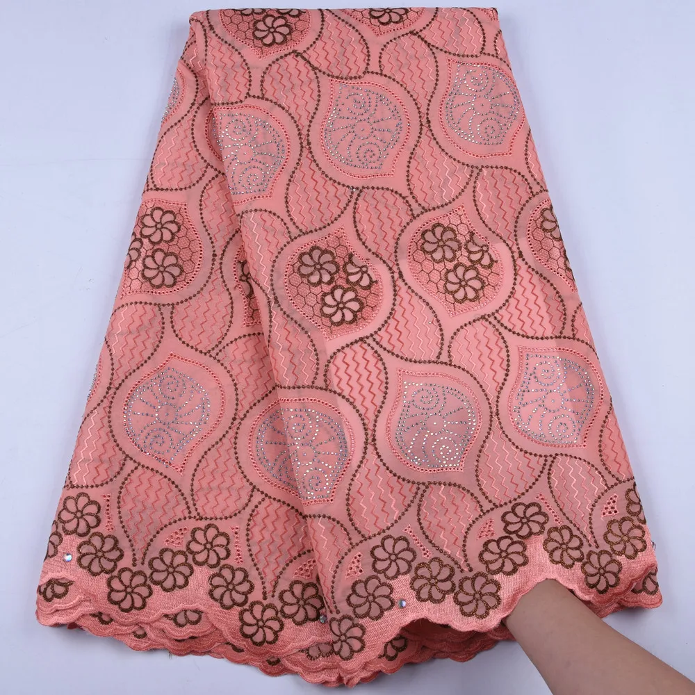 

Swiss Voile Lace In Switzerland Women Dress Sewing African French Dry Lace Fabric High Quality Nigerian Cotton Lace Fabric A1631