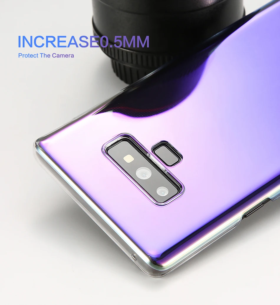 Чехол Floveme для samsung Galaxy Note 9, 8, Blue Ray, чехол для телефона s, для samsung Galaxy S8, S9 Plus, S7 Edge, Жесткий Чехол из поликарбоната, чехол Capinhas