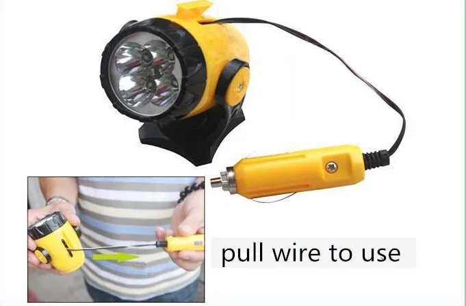 Автомобильные аварийные огни 12 В светодиодная Автомобильная Ночная