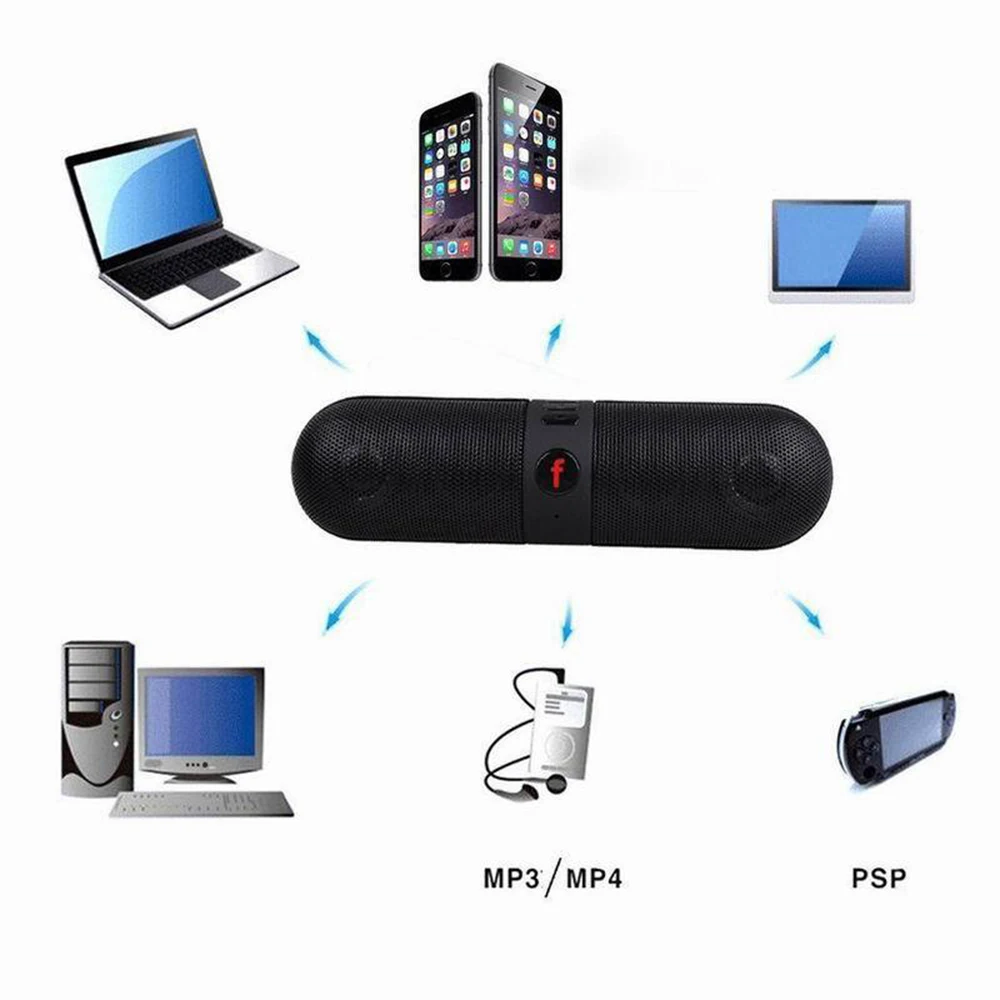 QINGRX громкой связи беспроводной Bluetooth динамик Супер Низкие частоты портативный