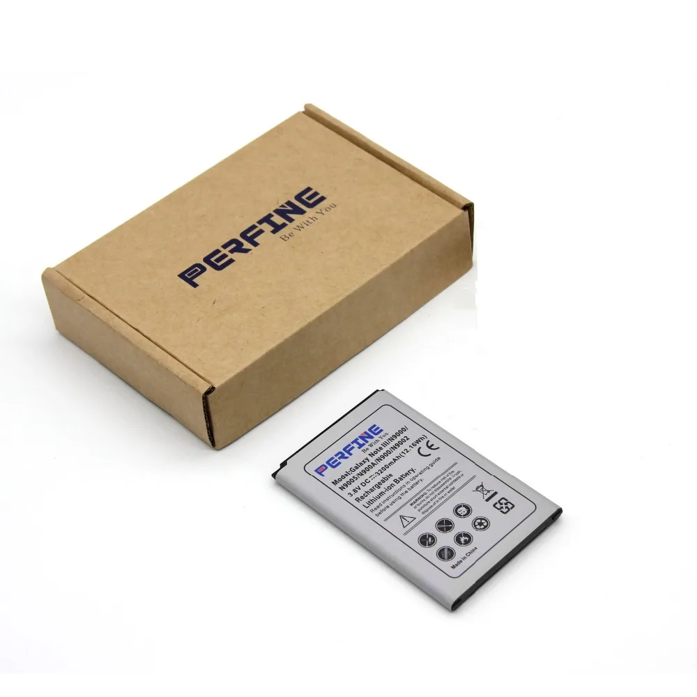 Аккумулятор Note 3 Perfine литий ионный аккумулятор 3200 мАч с функцией NFC Замена для Samsung