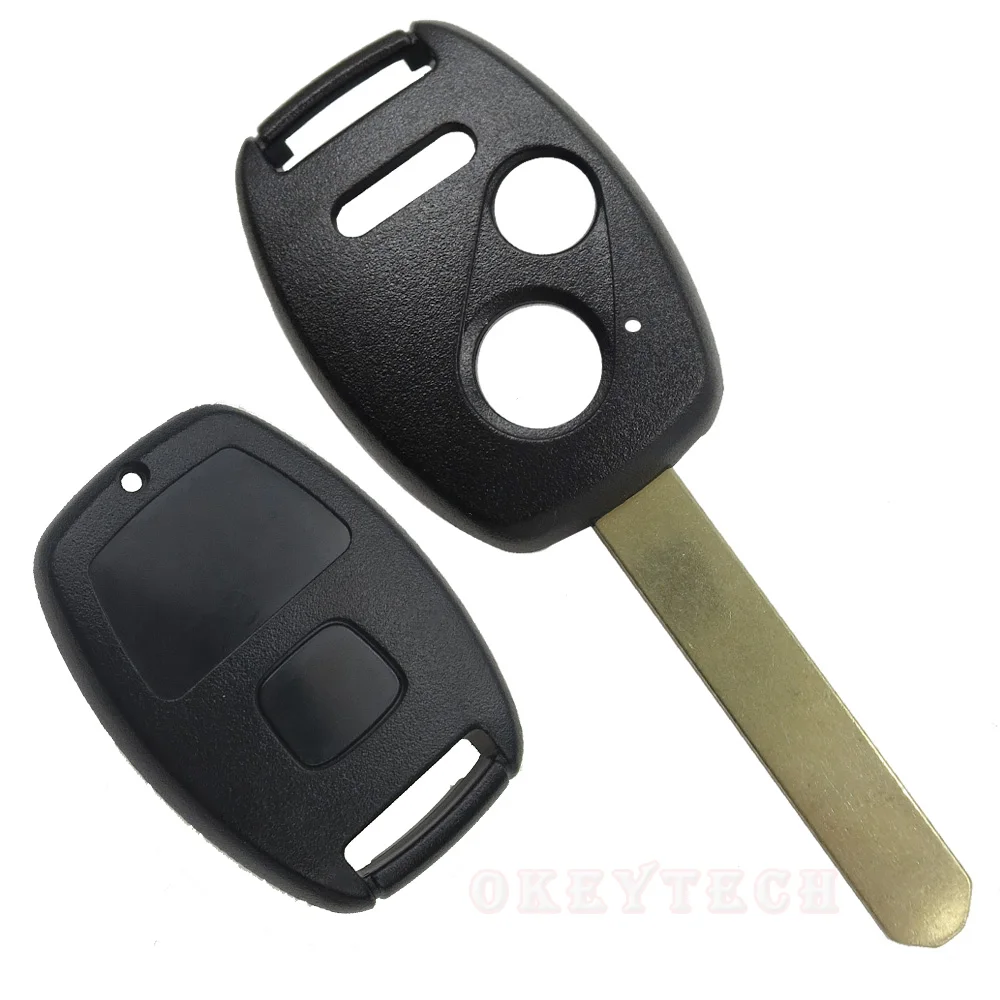Запасной чехол OkeyTech для Honda Key 2 3 кнопки Accord Jazz FRV бесключевая Крышка ключа