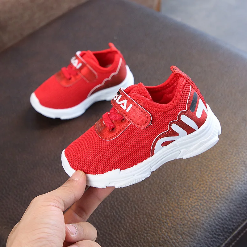 

Children's breathable mesh shoes boys sports shoes girls casual running shoes comfortable baby shoes