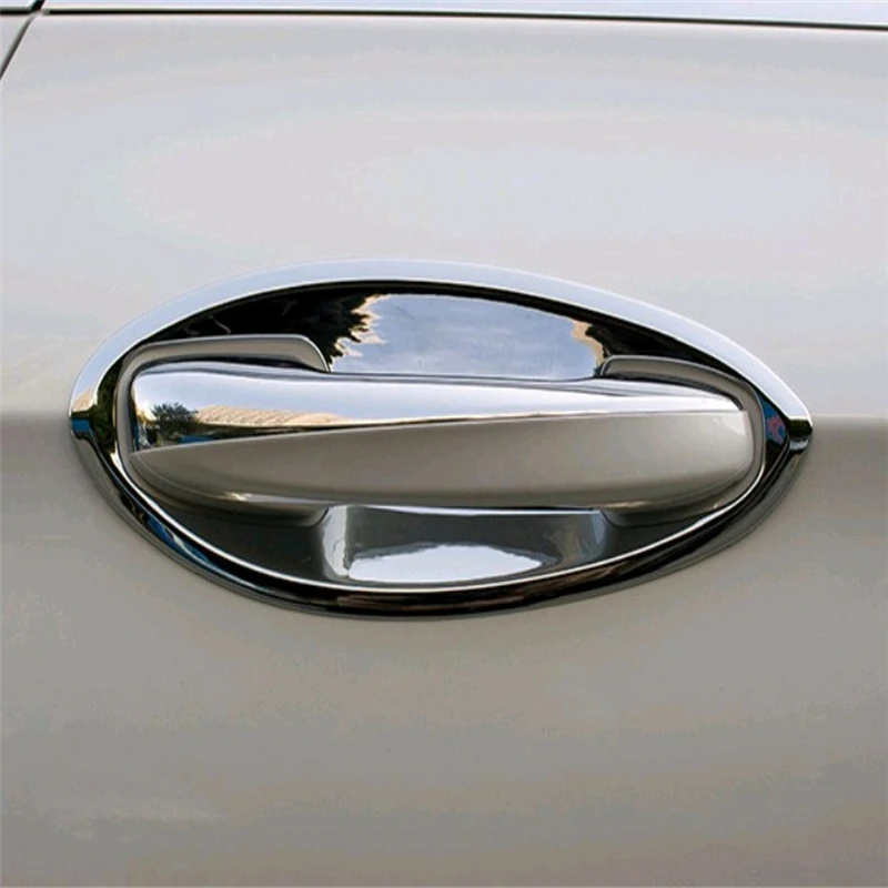 

WELKINRY car auto cover styling For Benz E-Class 2016 2017 2018 ABS chrome exterior door cup bowl cap moulding trim