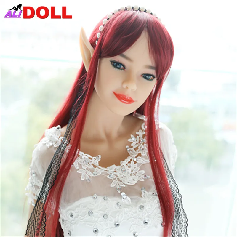 Японский 168 см и Fairy Elf Красота из настоящего силикона мателлическая основа секс