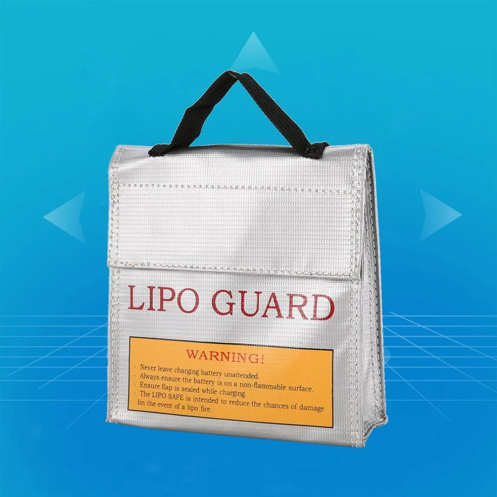 Огнестойкий LiPo чехол для аккумулятора безопасная защита зарядная коробка мешок