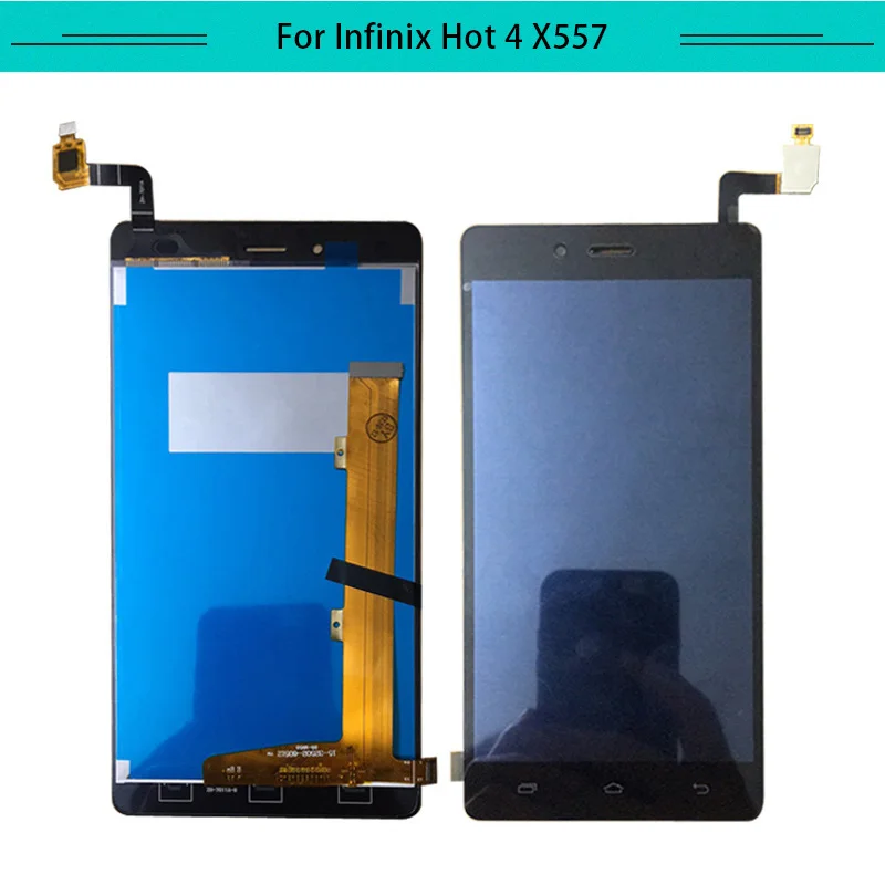 1 шт. для Infinix Hot 4X557 ЖК дисплей в сборе комплекте дигитайзер с сенсорным экраном