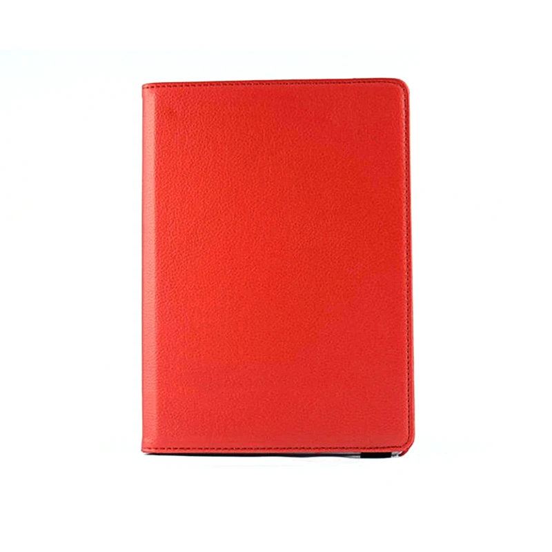 Красный Для ipad подставка держатель 360 вращающийся чехол для ipad AIR2/ipad 6 из искусственной кожи чехол подставка чехол для ipad AIR2/ipad 6 - Цвет: Красный