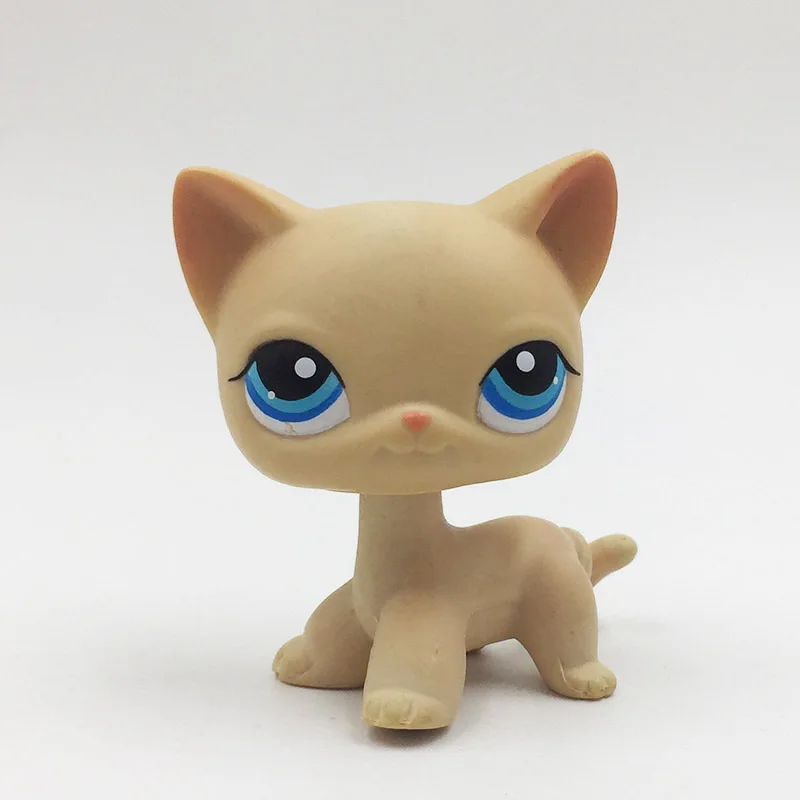 Милые игрушки LPS pet shop редкие #228 Оригинальные фигурки кошек с короткой шерстью