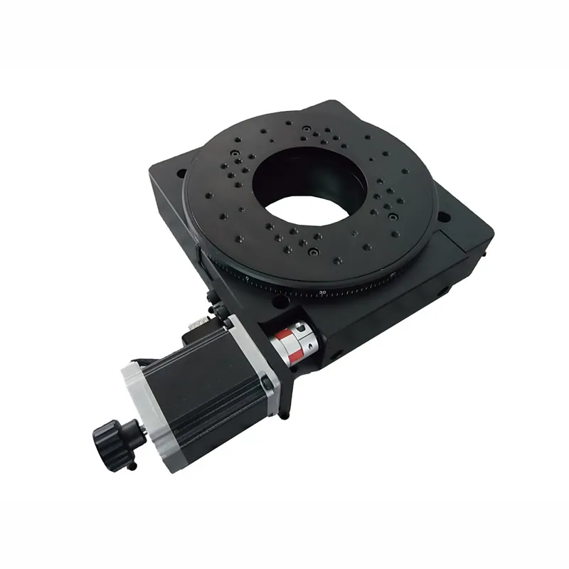 PX110 200 Высокоточный Электрический поворотный стол вращающийся с червячной