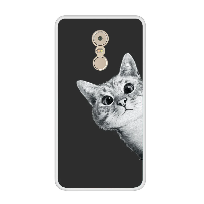 Мягкий силиконовый чехол для Lenovo K6 Note с рисунком K53 A48 Матовые чехлы телефонов