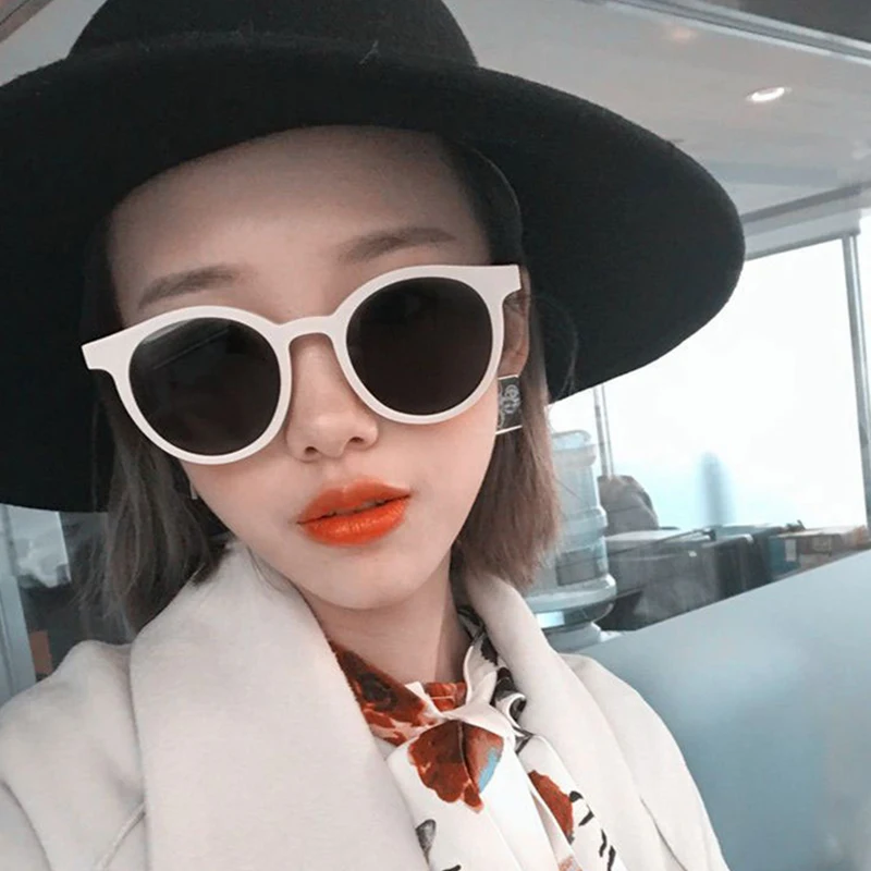 2018 New Tom Fashion Brand Designer Cat Eye Women Sunglasses Female Gradient Points Sun Glasses Big Oculos feminino de sol | Аксессуары