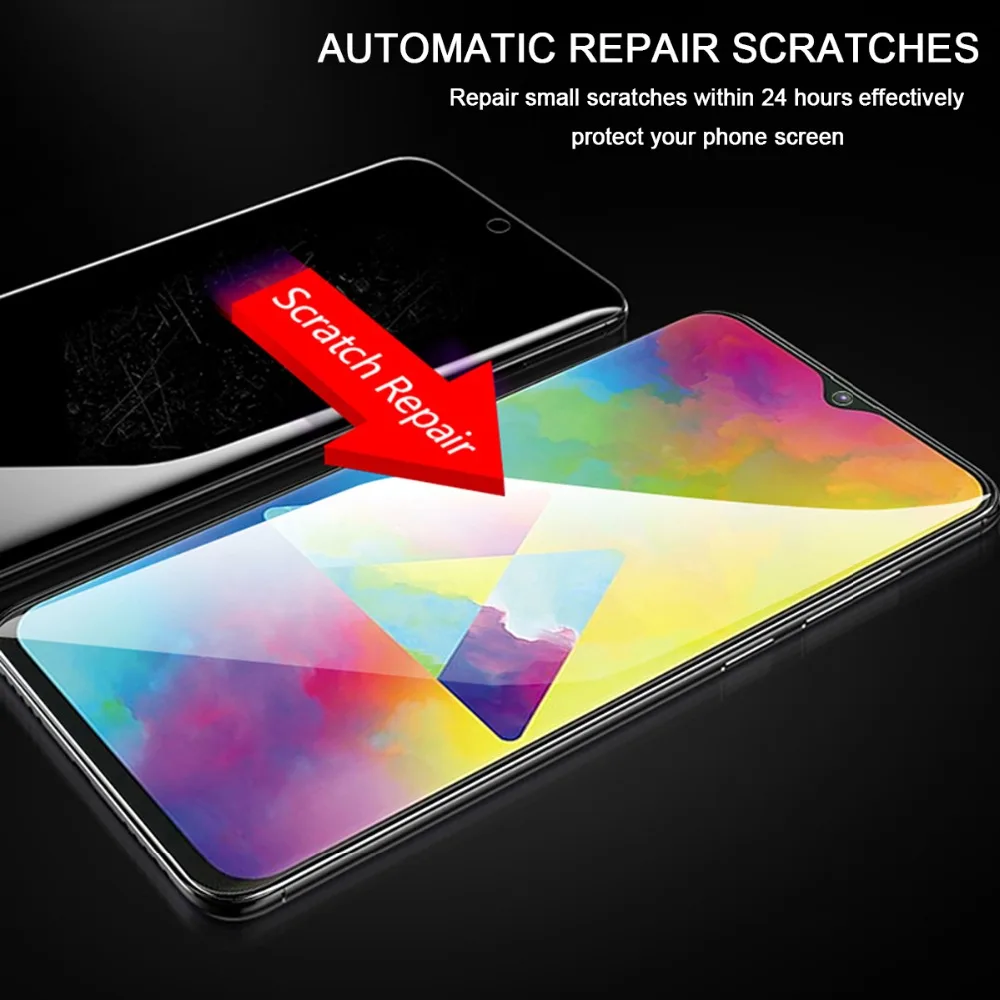 2 шт. передняя и задняя мягкая нано Гидрогелевая пленка из ТПУ для Samsung Galaxy A70 A60 A50