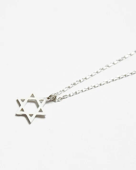 Женское ожерелье с подвеской Звезда Давида|star of david|gold choker necklacechoker necklace |