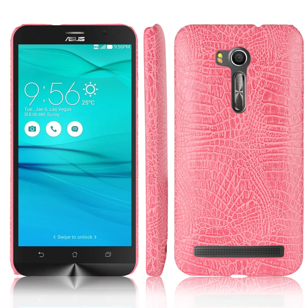 Роскошный чехол Zenfone GO из крокодиловой кожи PU для ASUS ZenFone ZB452KG ZB450KL ZB500KL ZB500KG ZB551KL
