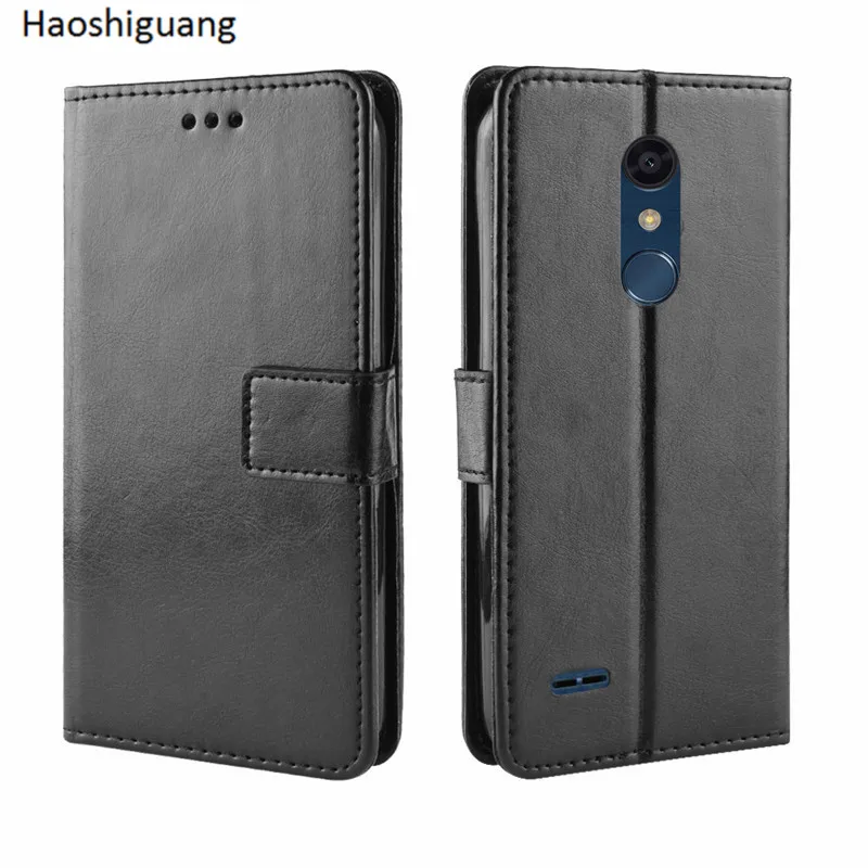 Чехол для LG K10 2018 чехол роскошный откидной бумажник обложка на заднюю панель из