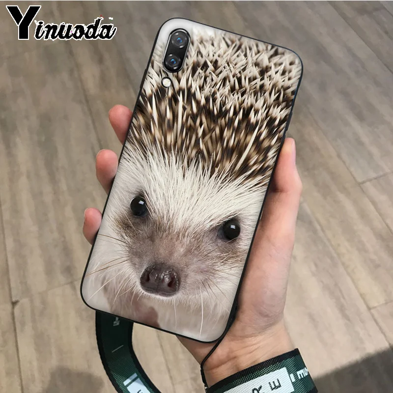 A12 Yinuoda животные Ежик ТПУ Мягкие аксессуары для телефонов чехол для телефона для huawei P10 plus 20 pro P20 lite mate9 10 lite honor 10 View 10 - Цвет: A12