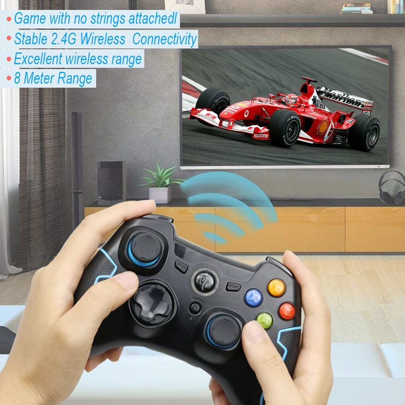 ESM 9013 беспроводной игровой контроллер для Sony PlayStation3 Gamep Joypad ПК/Android смартфон PS3