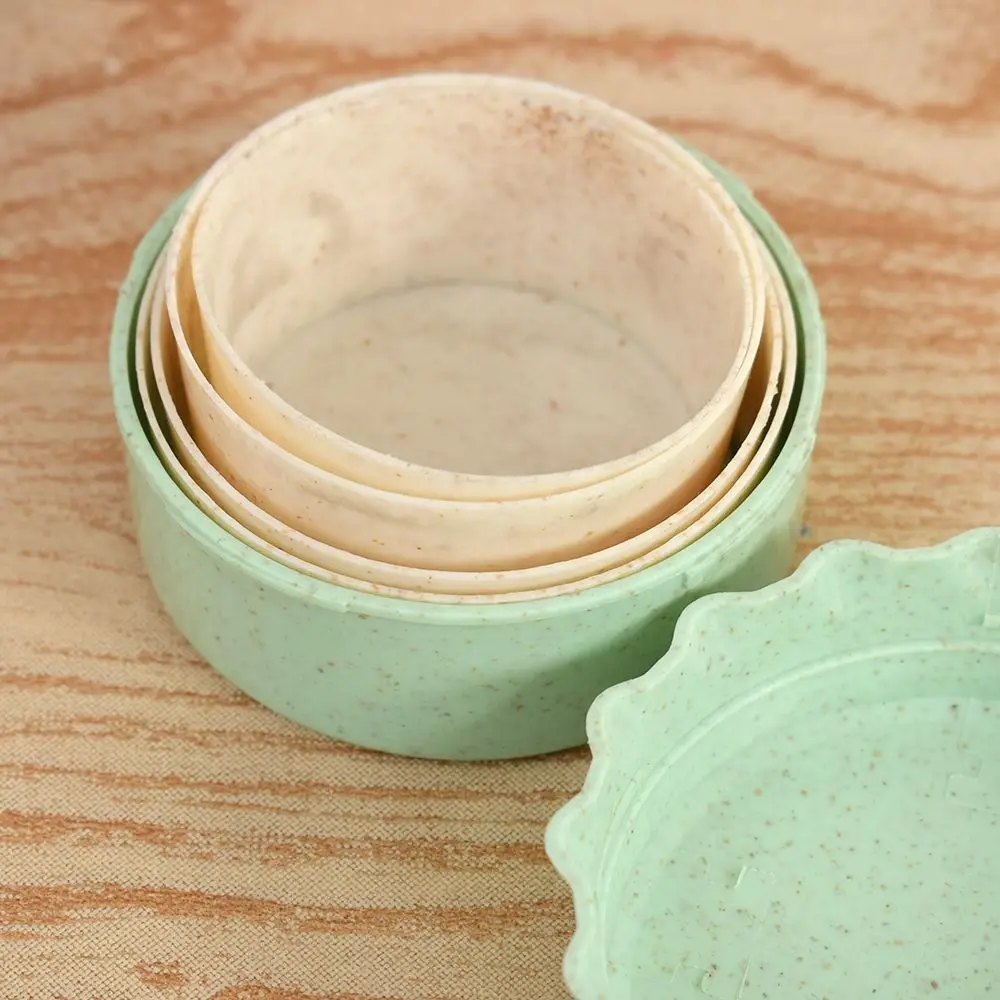 Портативный стакана воды Пшеничная солома Пластик телескопическая питьевой