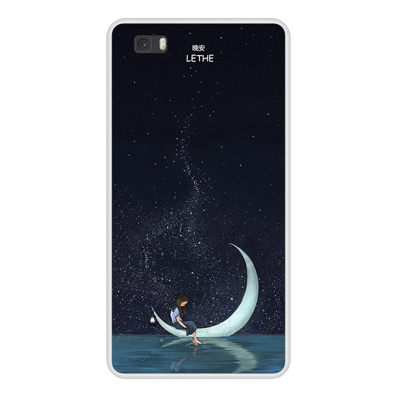 Коричневый PU кожаный флип чехол для Coque huawei P8 Lite чехол силиконовый чехол для Capas huawei P8 Lite ALE-L21 чехол Funda для huawei P8 Lite Крышка - Цвет: Коричневый