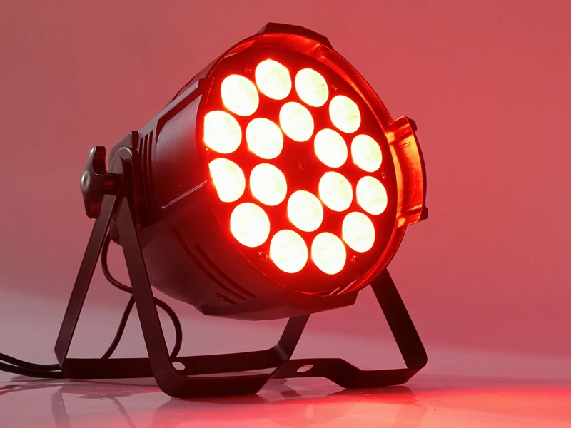 18X12W RGBW LED PAR DMX 4/8 CH led wash ligh профессиональное сценическое dj освещение|Эффект