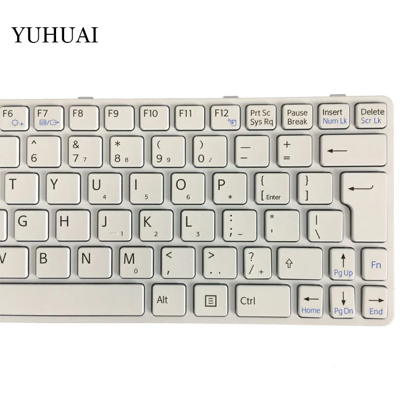 Новая клавиатура для ноутбука SONY Vaio SVE1112M1EB SVE1112M1EP SVE1112M1EW SVE1112M1RB SVE1112M1RP SVE1112M1RW белый