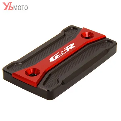 Красный Motorcycle CNC Front brake Fluid Reservoir Cap Cover For SUZUKI GSR400 GSR750 GSR 400 750 250 250S 250F IMPULSE GSX1300R GSX250R - Цвет: Красный