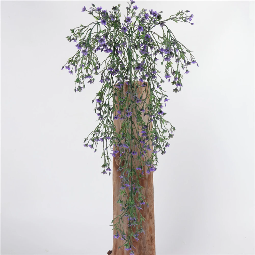 1 букет Искусственный пластик цветок Виноградная лоза настенный подвесной