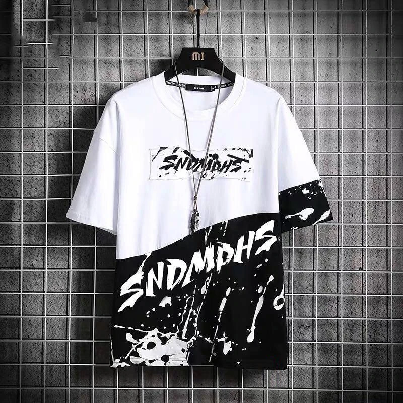 Повседневные модные брендовые мужские футболки с принтом когтей топы в стиле хип