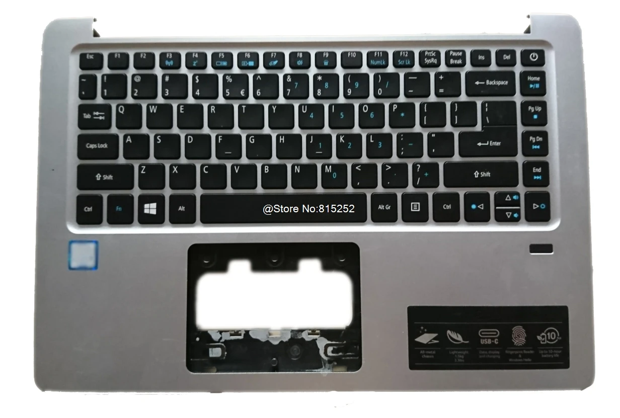 Подставка и клавиатура для ACER Swift 3 SF314 315 514 SP714 N16PS английская версия США 13N1