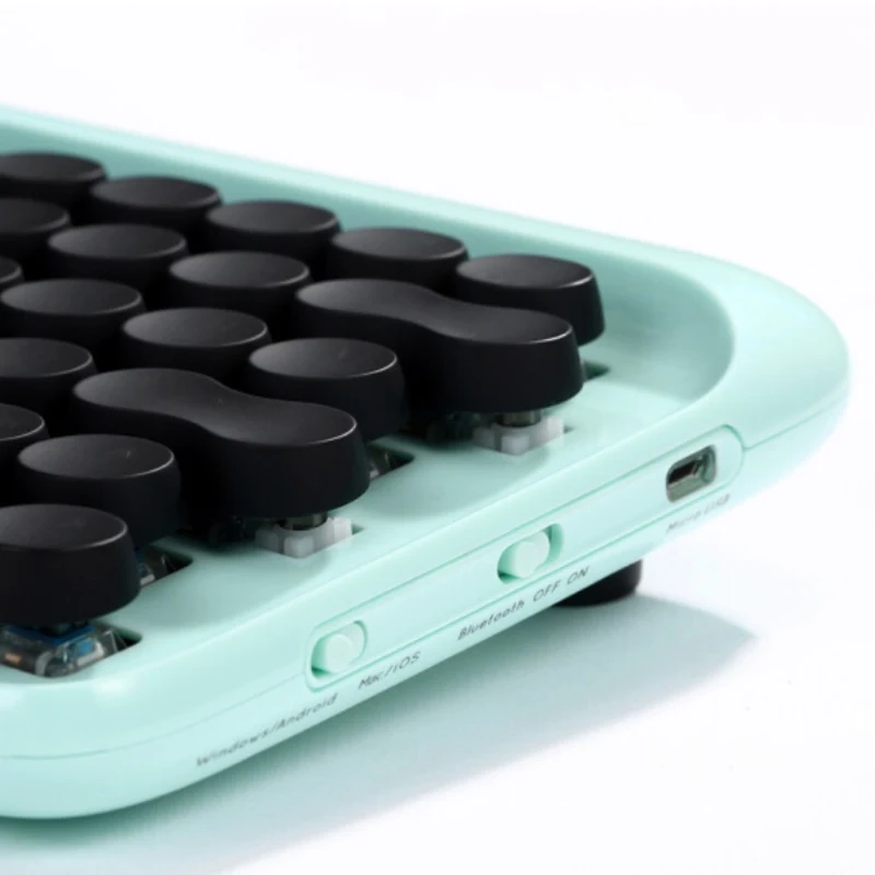Youpin LOFREE Dot Retro Bluetooth Mechanical Keyboard System-wide Use Green Axis 79 Key Keyboard adjustable brightness