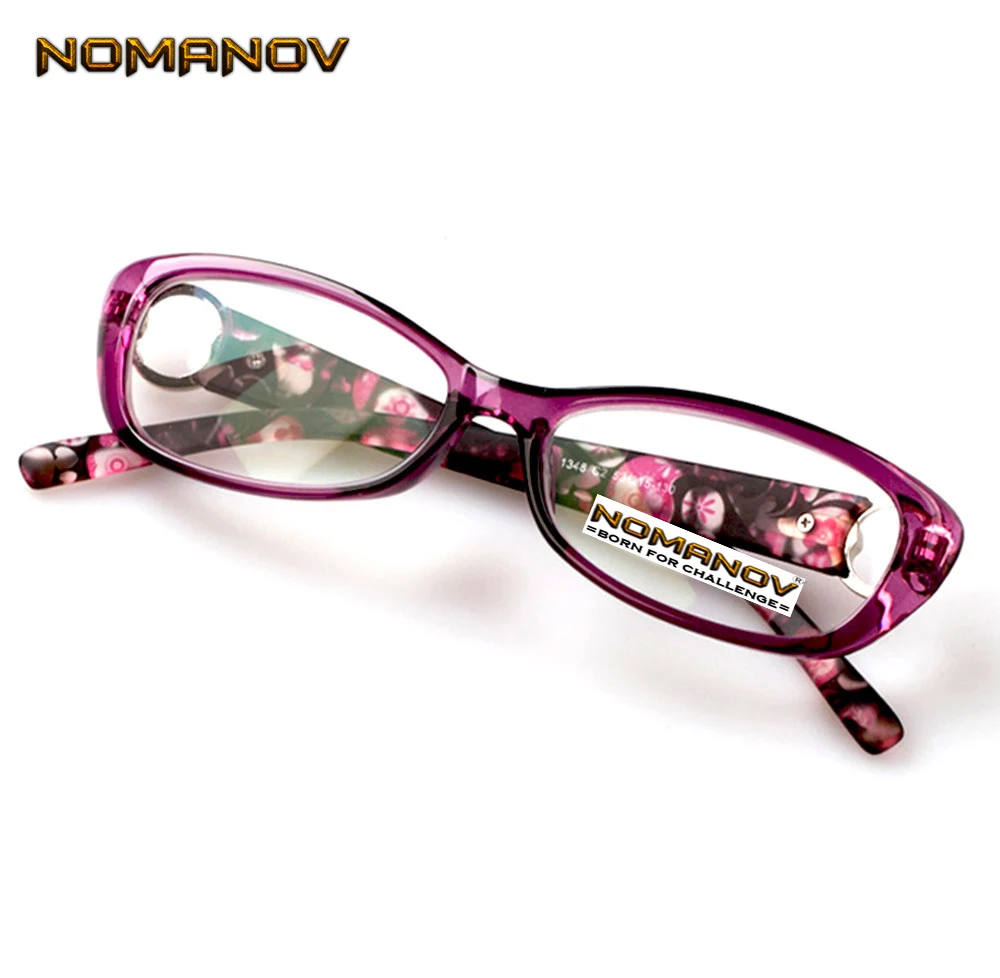 2019 Магнитные очки для чтения (Tr90 ультра светильник ручная работа с цветочным