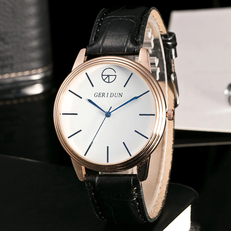Top Brand Watches Men Relojes Mujer 2017 Luxury Business Wrist Watch Women Leather Quartz Sport Mens Hours Clock Relogio | Наручные часы