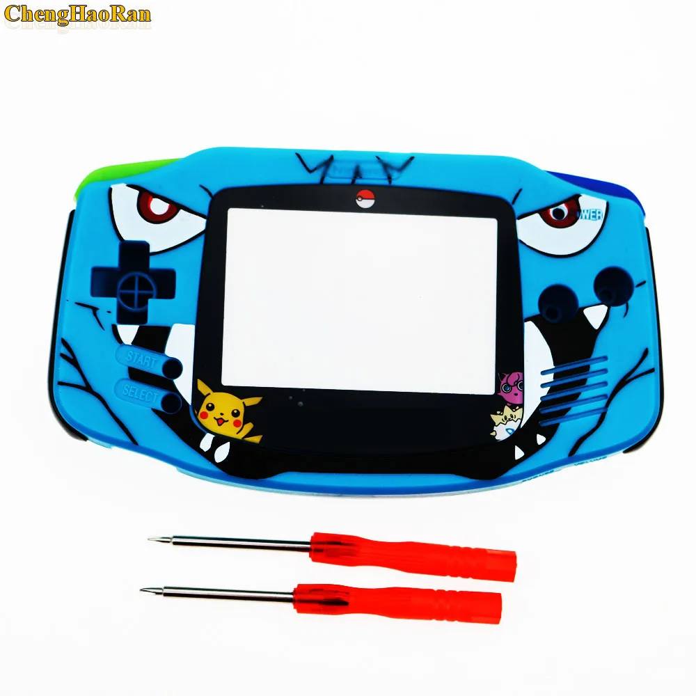 Мультфильм Ограниченная серия полный корпус замена оболочки для nintendo Gameboy Advance для GBA игровой консоли чехол запчасти