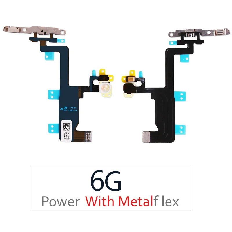 1 шт. гибкий кабель питания запасная часть для iPhone 6 6G 4 7 &quotпереключатель ВКЛ./ВЫКЛ.