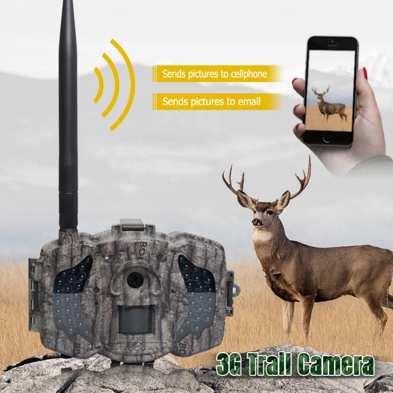 Bolyguard охотничья камера 30MP 3G MMS SMS 940nm ИК Ночное Видение 100ft Скаут Дикая фото ловушка
