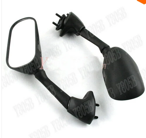 Черные боковые зеркала мотоцикла для Yamaha FZ1 FAZER/ FZS600 (FAZER) FZ400 FZ1000 01 02 03 04 05/ FJR1300 05/|Боковые и аксессуары| |