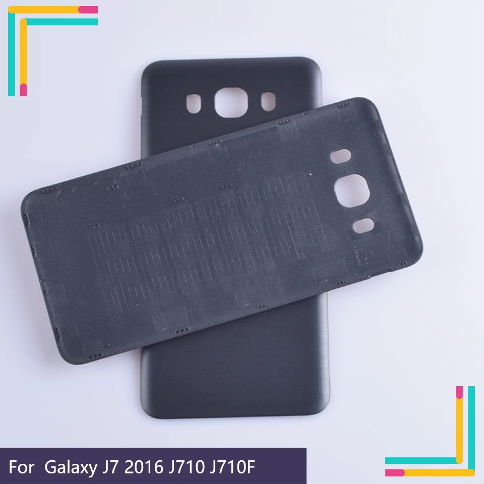 10 шт./лот чехол для аккумулятора Samsung Galaxy J7 2016 J710 задняя крышка J710FN J710M J710H|Корпусы и