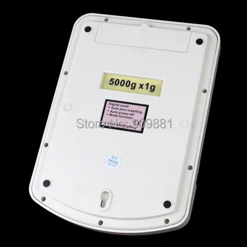 Цифровые кухонные весы 5000 г 1 5 кг г|scale 5kg|scale platformelectronic balance |